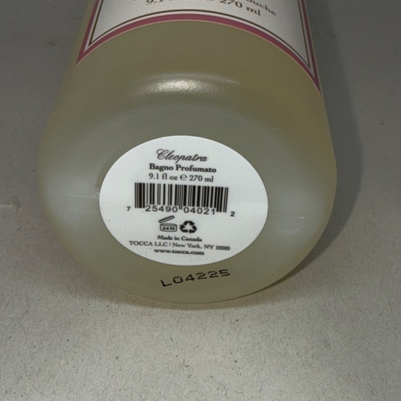 TOCCA CLEOPATRA Bagno Profumato Body Wash - 9.1 fl oz / 270 mL - Picture 3 of 3